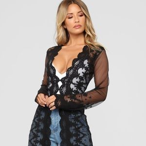 NWT FashionNova “Got You on My Mind” Kimono 2X